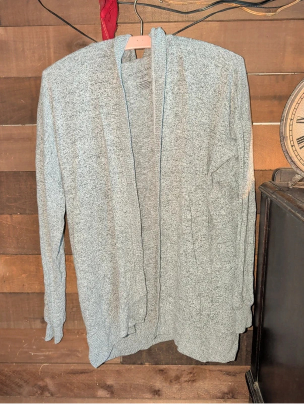 Hooded cardigan